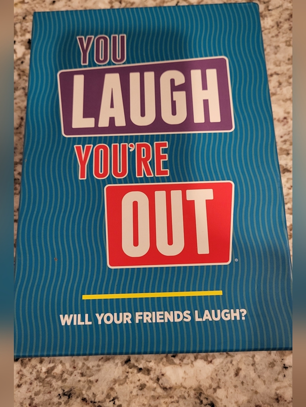 You Laugh You're Out Game Box - Like New Condition